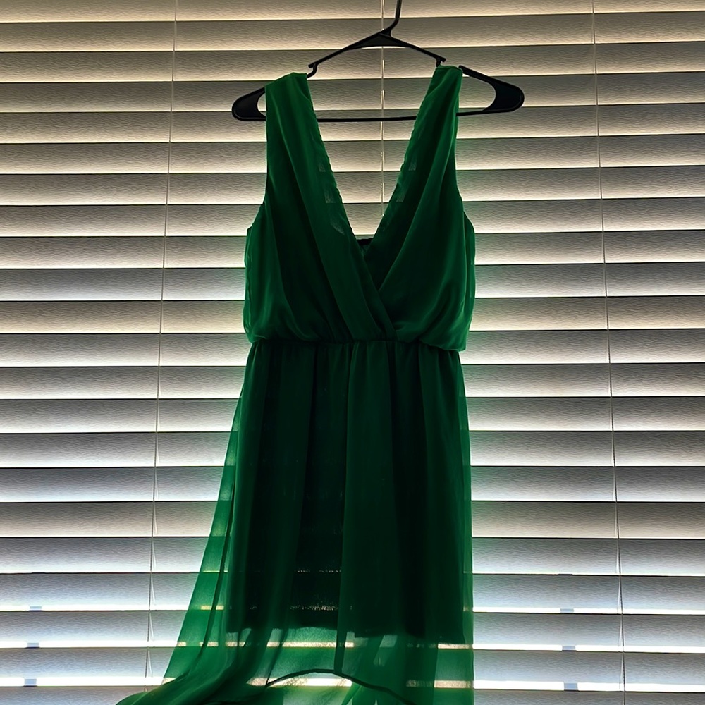 Green spring dress💚